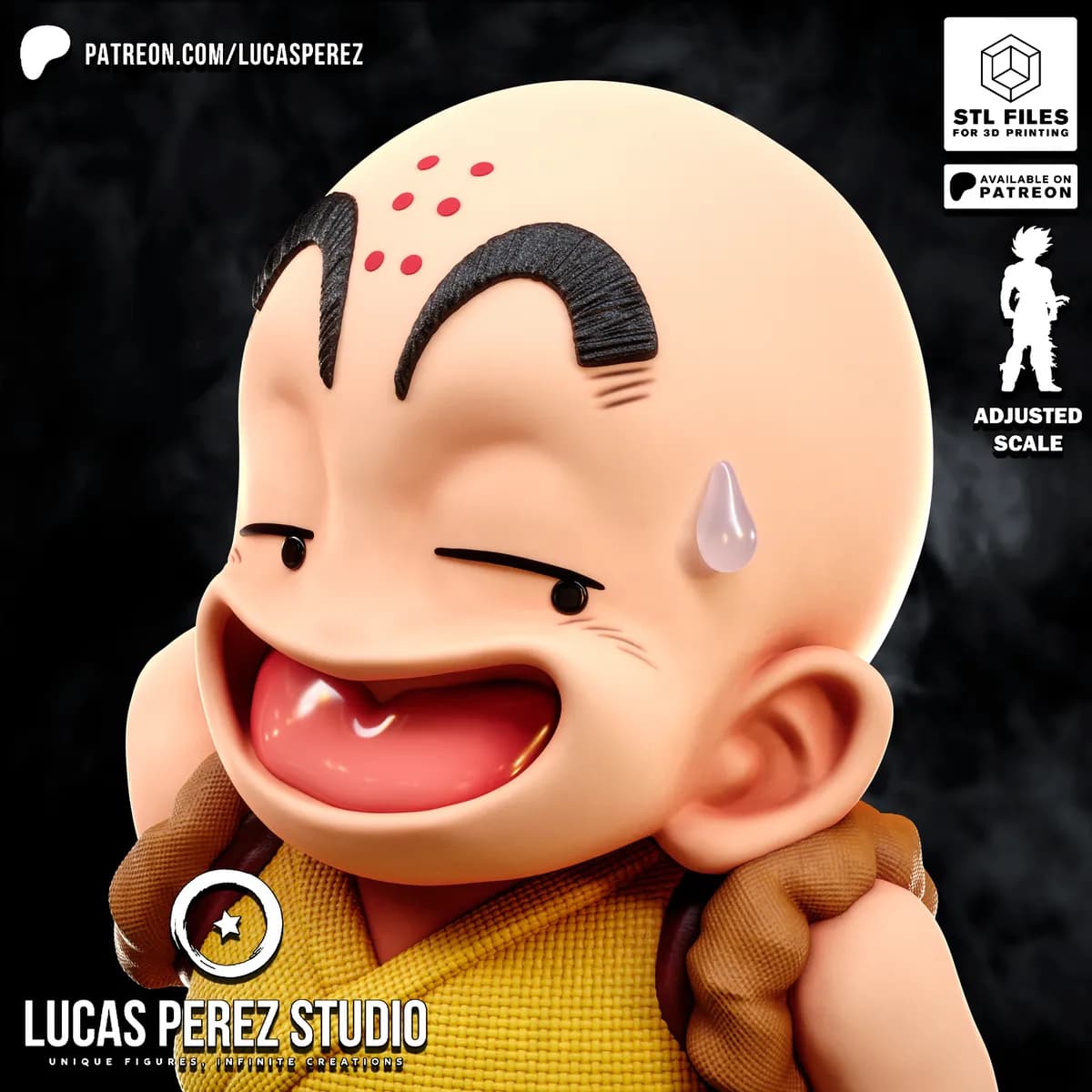 Krillin Niño - Dragon Ball - Imagen 4