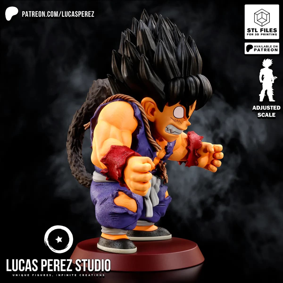 Goku Niño Transformación Ozaru - Dragon Ball - Imagen 4