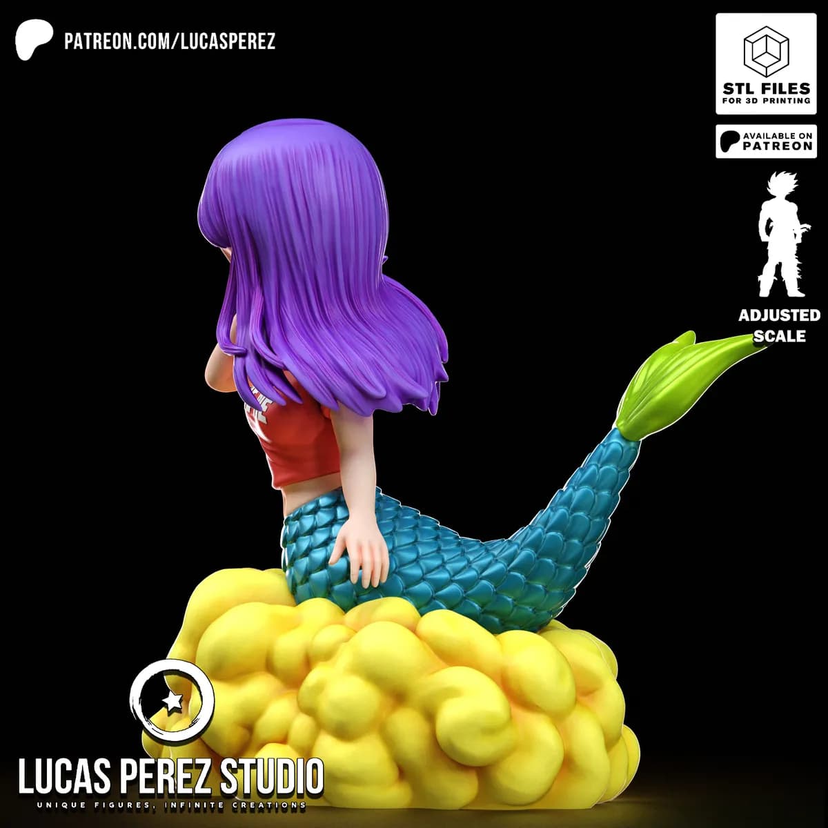 Chibi Pie Pie Sirena - Dragon Ball - Imagen 11