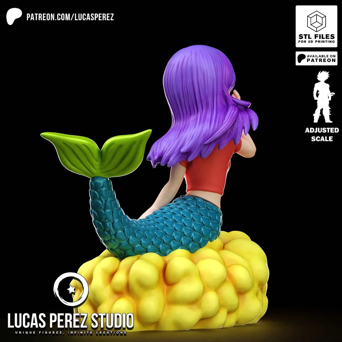 Chibi Pie Pie Sirena - Dragon Ball - Imagen 16