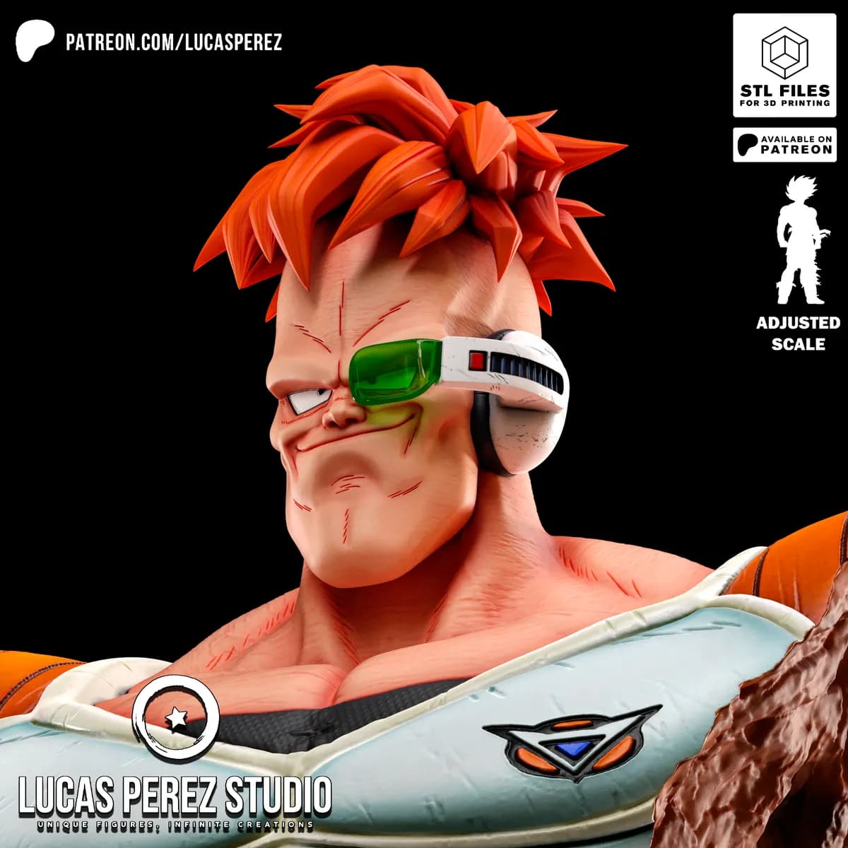 Busto de Recoome - Dragon Ball - Imagen 8