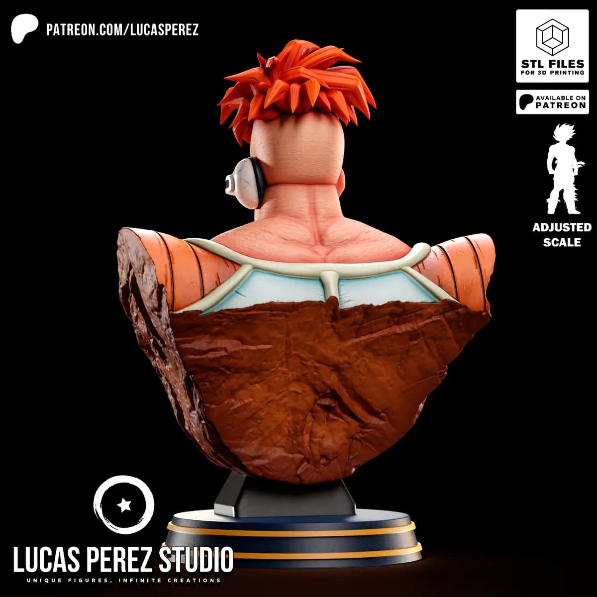Busto de Recoome - Dragon Ball - Imagen 5