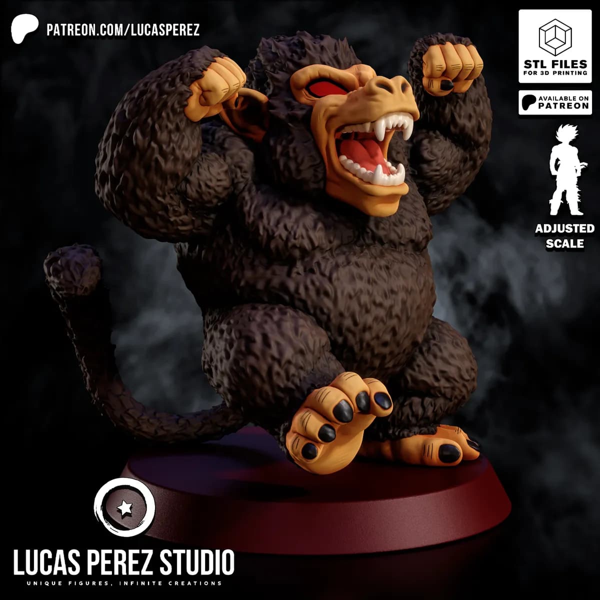 Chibi Ozaru - Dragon Ball - Imagen 1