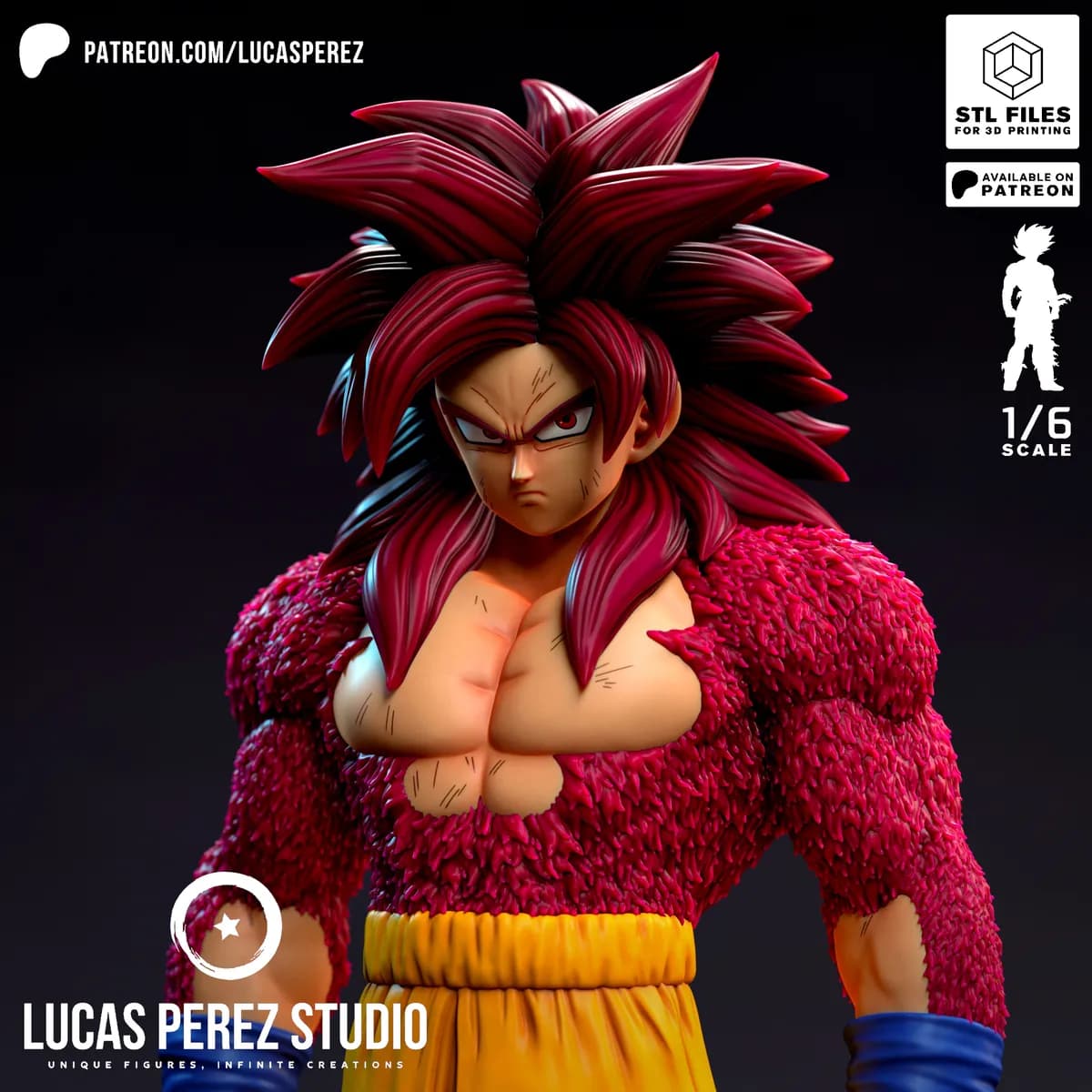 Goku Super Saiyan 4 Daima - Dragon Ball - Imagen 2