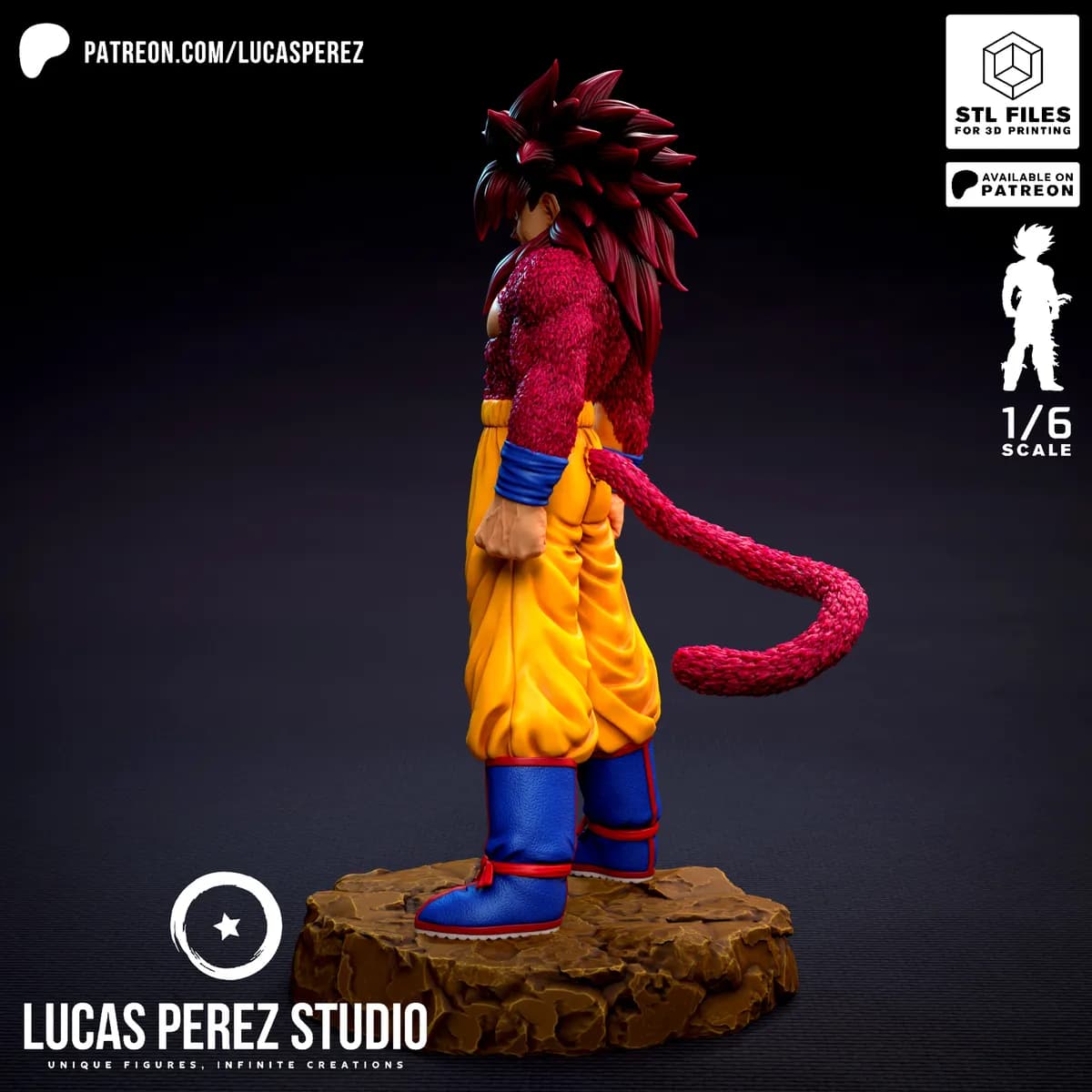 Goku Super Saiyan 4 Daima - Dragon Ball - Imagen 8