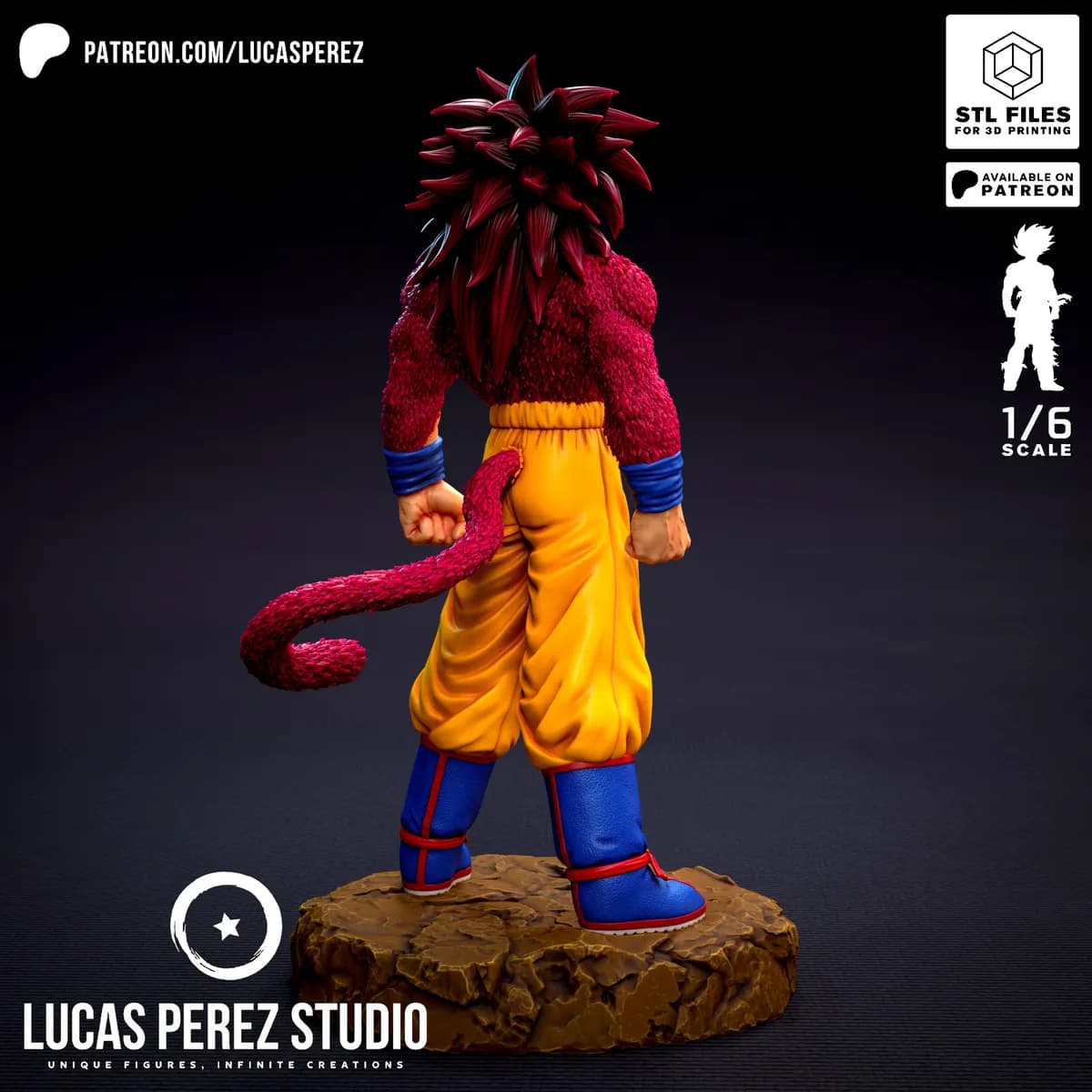 Goku Super Saiyan 4 Daima - Dragon Ball - Imagen 11