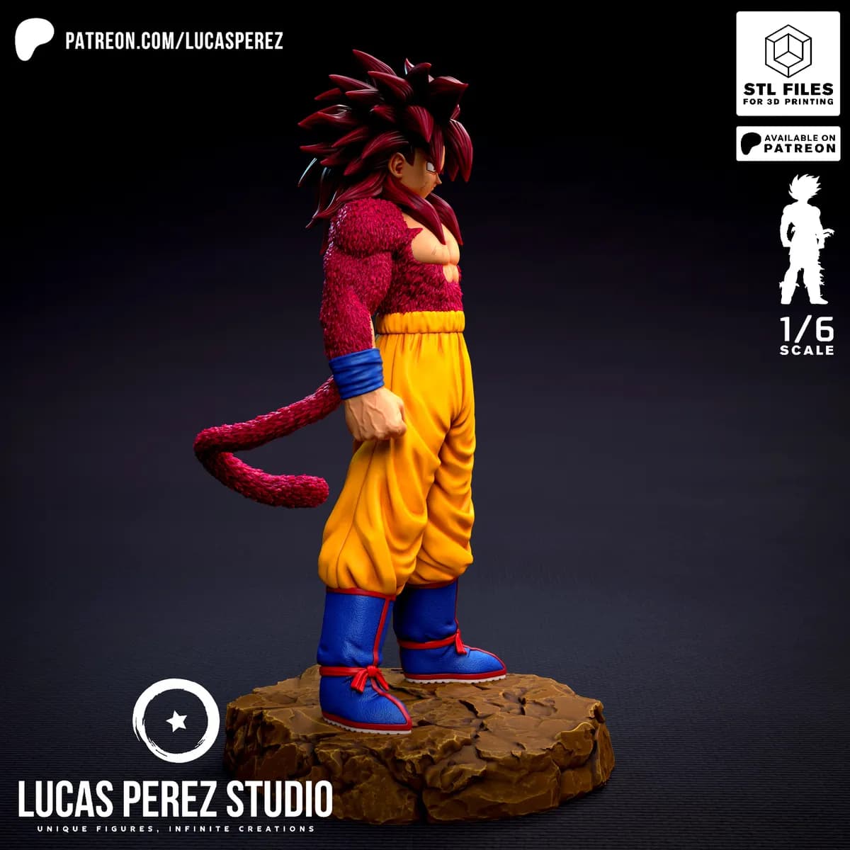 Goku Super Saiyan 4 Daima - Dragon Ball - Imagen 13