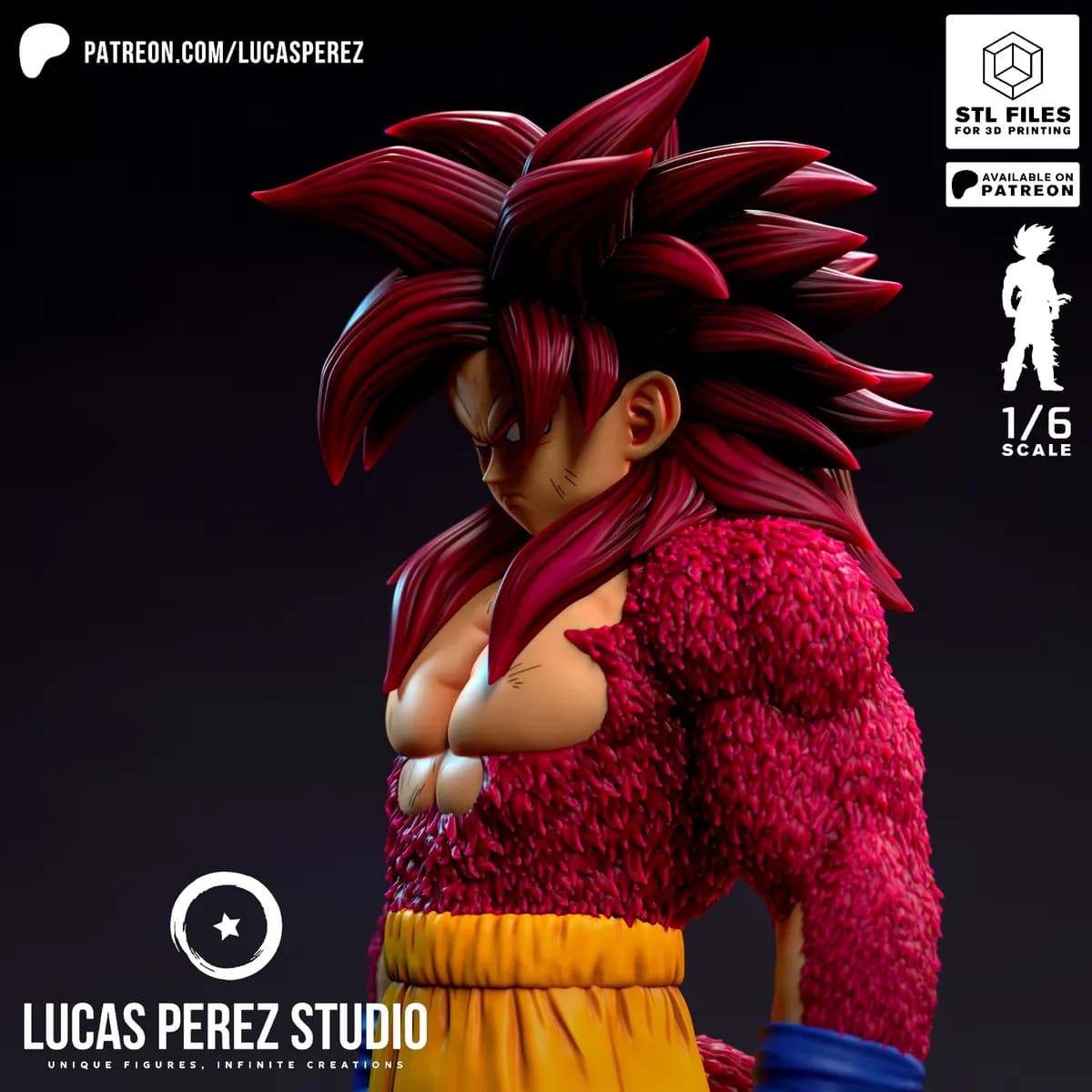 Goku Super Saiyan 4 Daima - Dragon Ball - Imagen 21