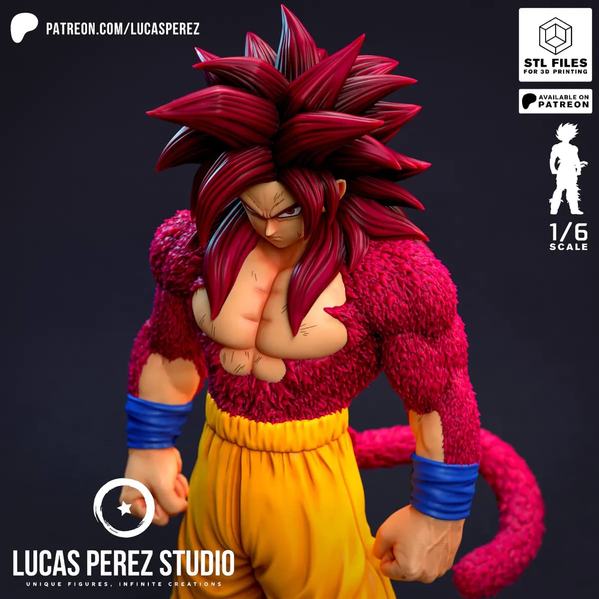 Goku Super Saiyan 4 Daima - Dragon Ball - Imagen 26