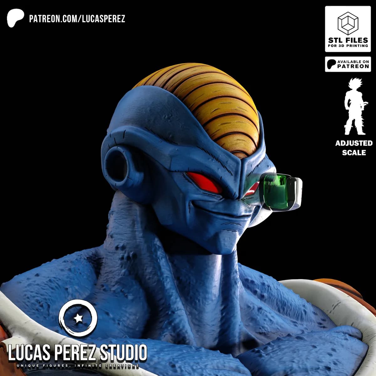 Busto de Burter - Dragon Ball - Imagen 3