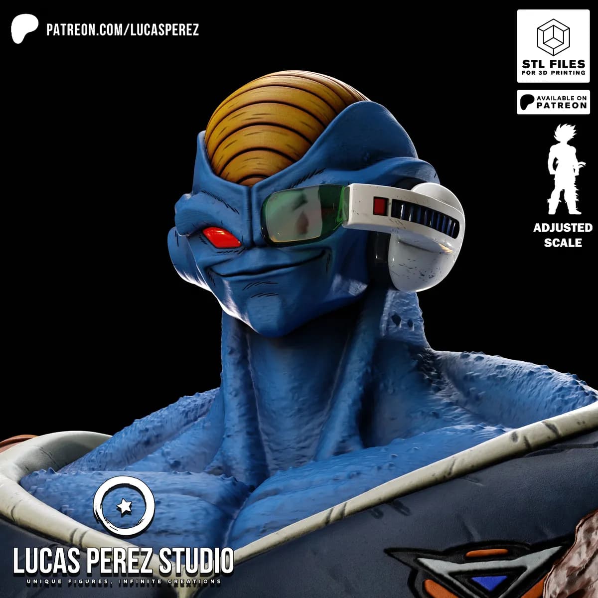 Busto de Burter - Dragon Ball - Imagen 4