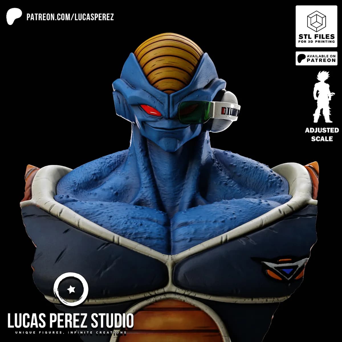 Busto de Burter - Dragon Ball - Imagen 2