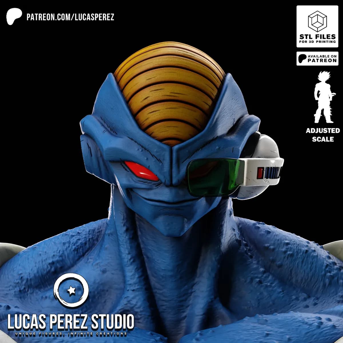 Busto de Burter - Dragon Ball - Imagen 5