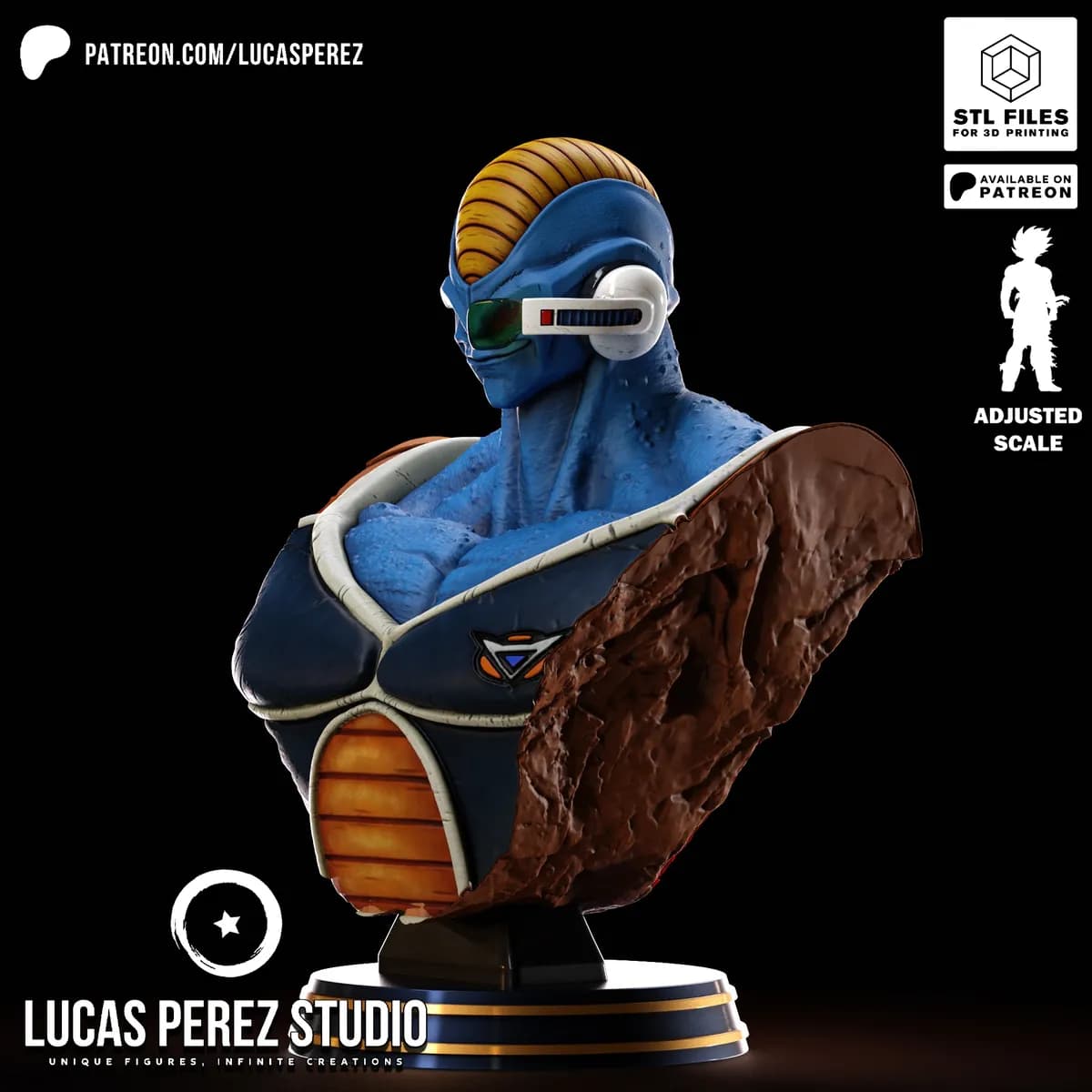 Busto de Burter - Dragon Ball - Imagen 12