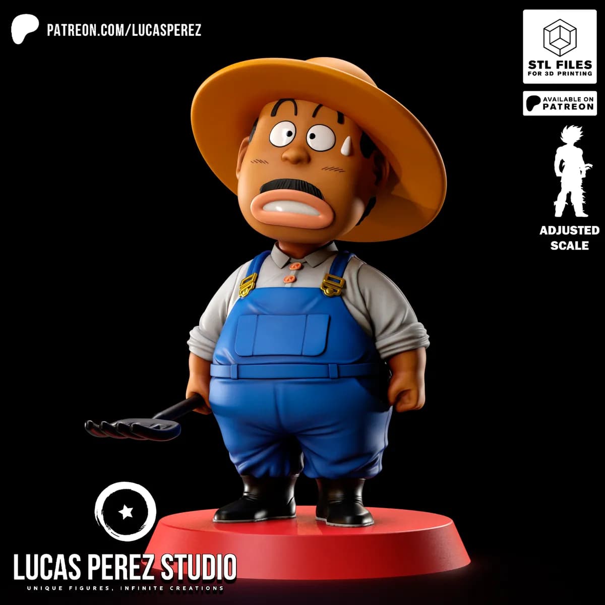 Chibi Granjero - Dragon Ball - Imagen 1