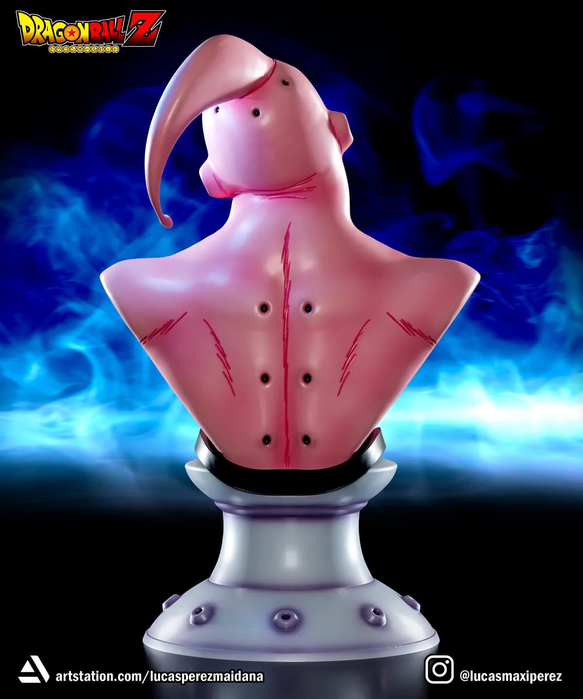 Busto de Majin Buu - Dragon Ball - Imagen 7