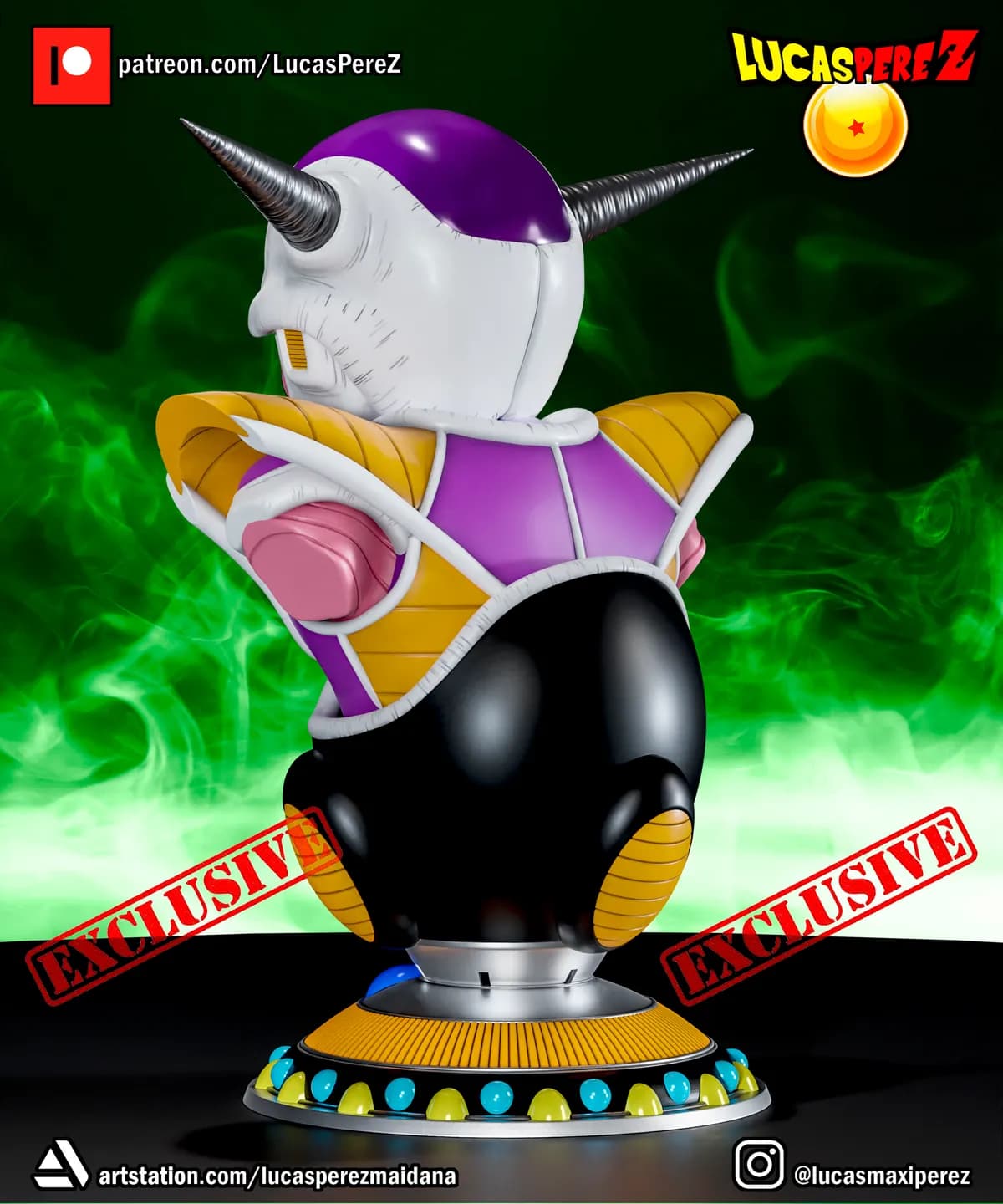 Busto de Freezer - Dragon Ball - Imagen 5