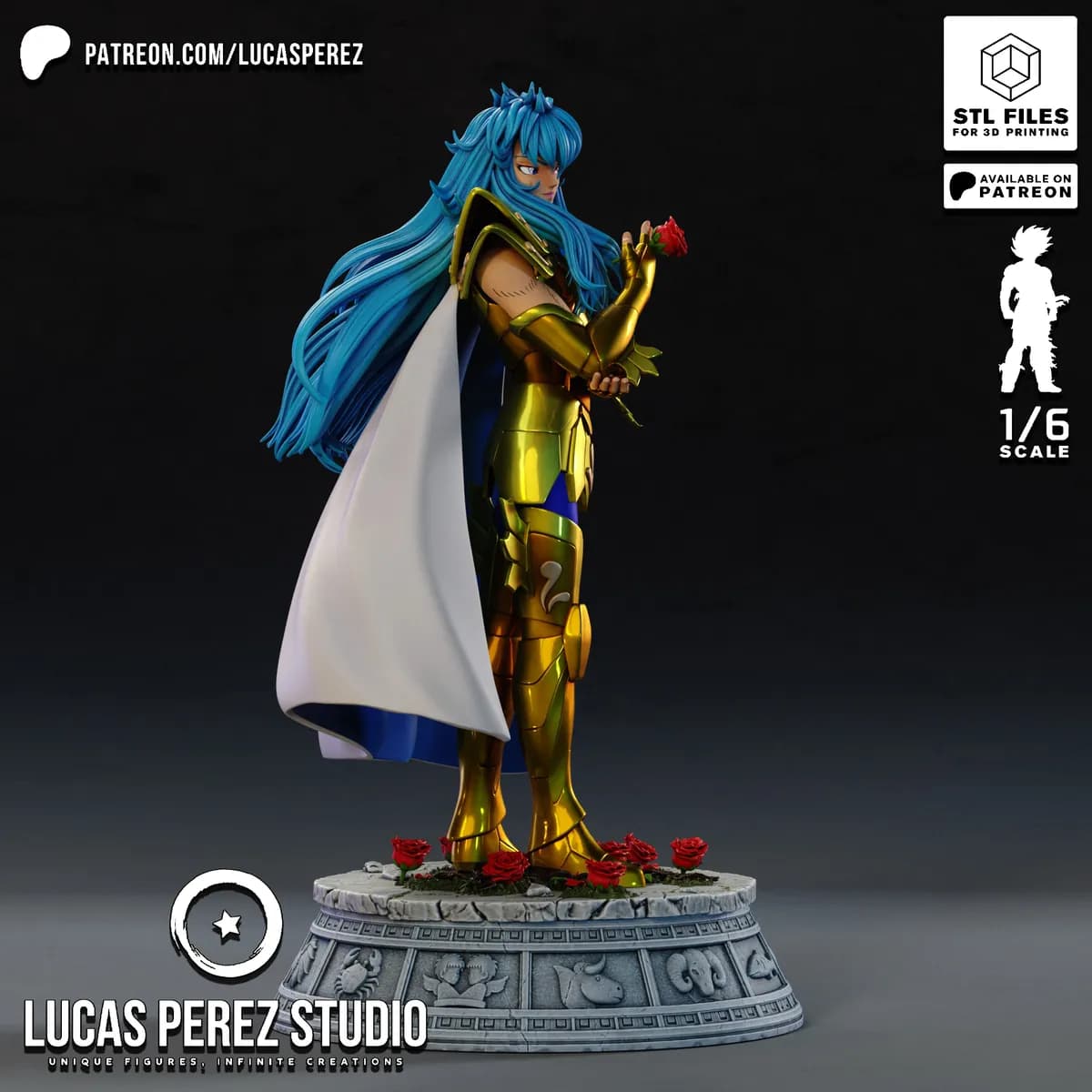 Afrodita de Piscis - Caballeros del Zodiaco - Imagen 3