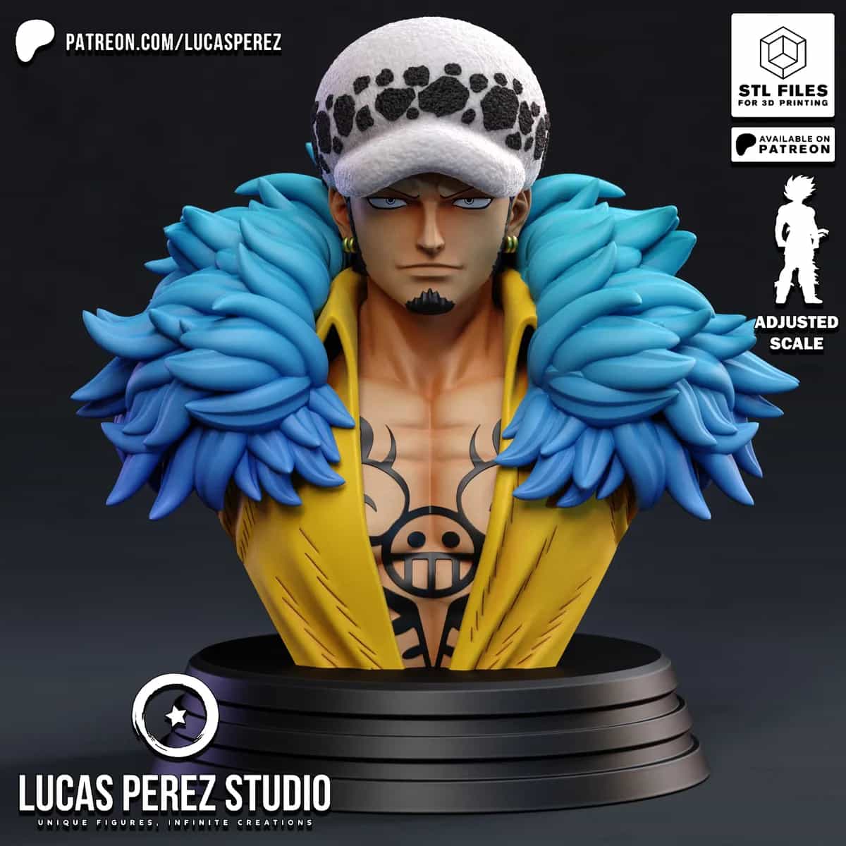 Busto de Trafalgar Law - One Piece