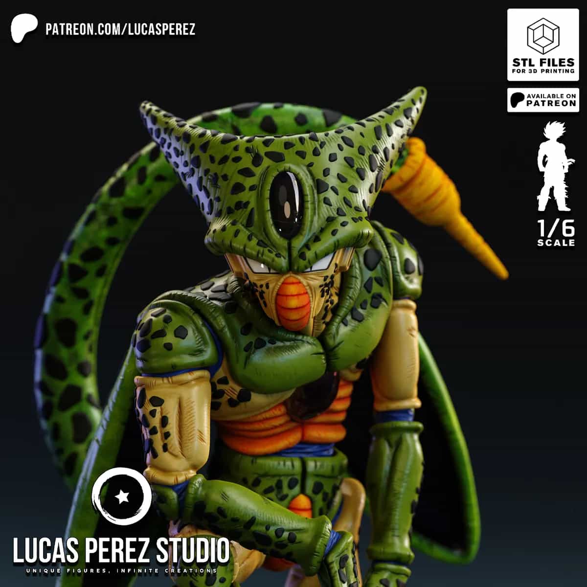 Cell Primera Forma - Dragon Ball