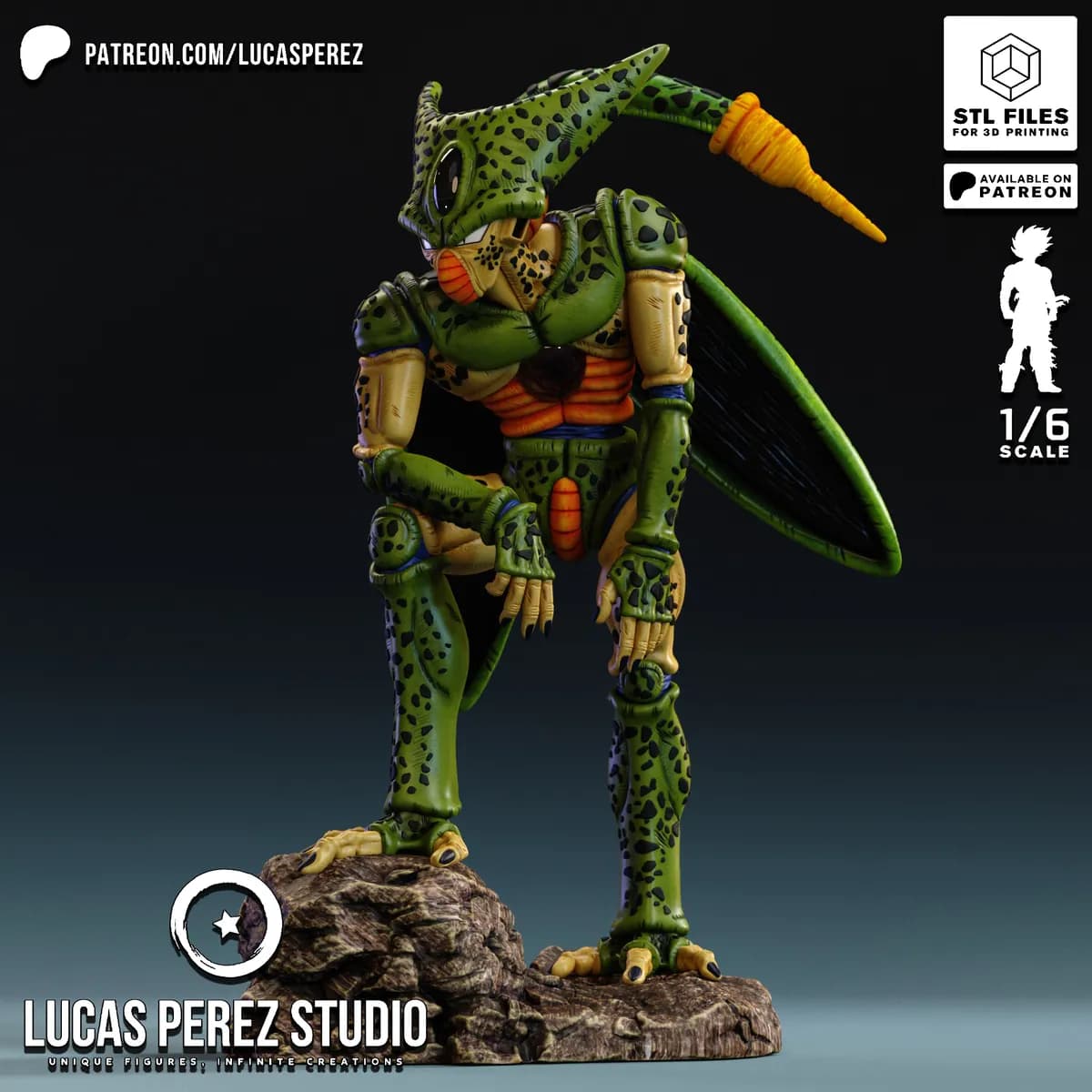 Cell Primera Forma - Dragon Ball - Imagen 12