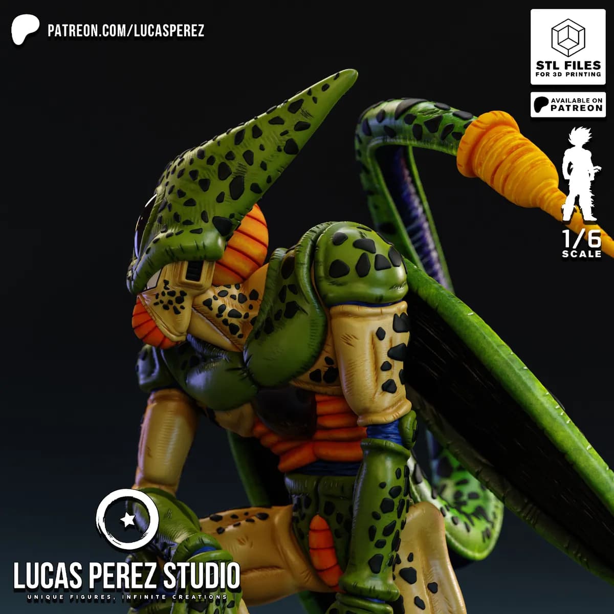 Cell Primera Forma - Dragon Ball - Imagen 14