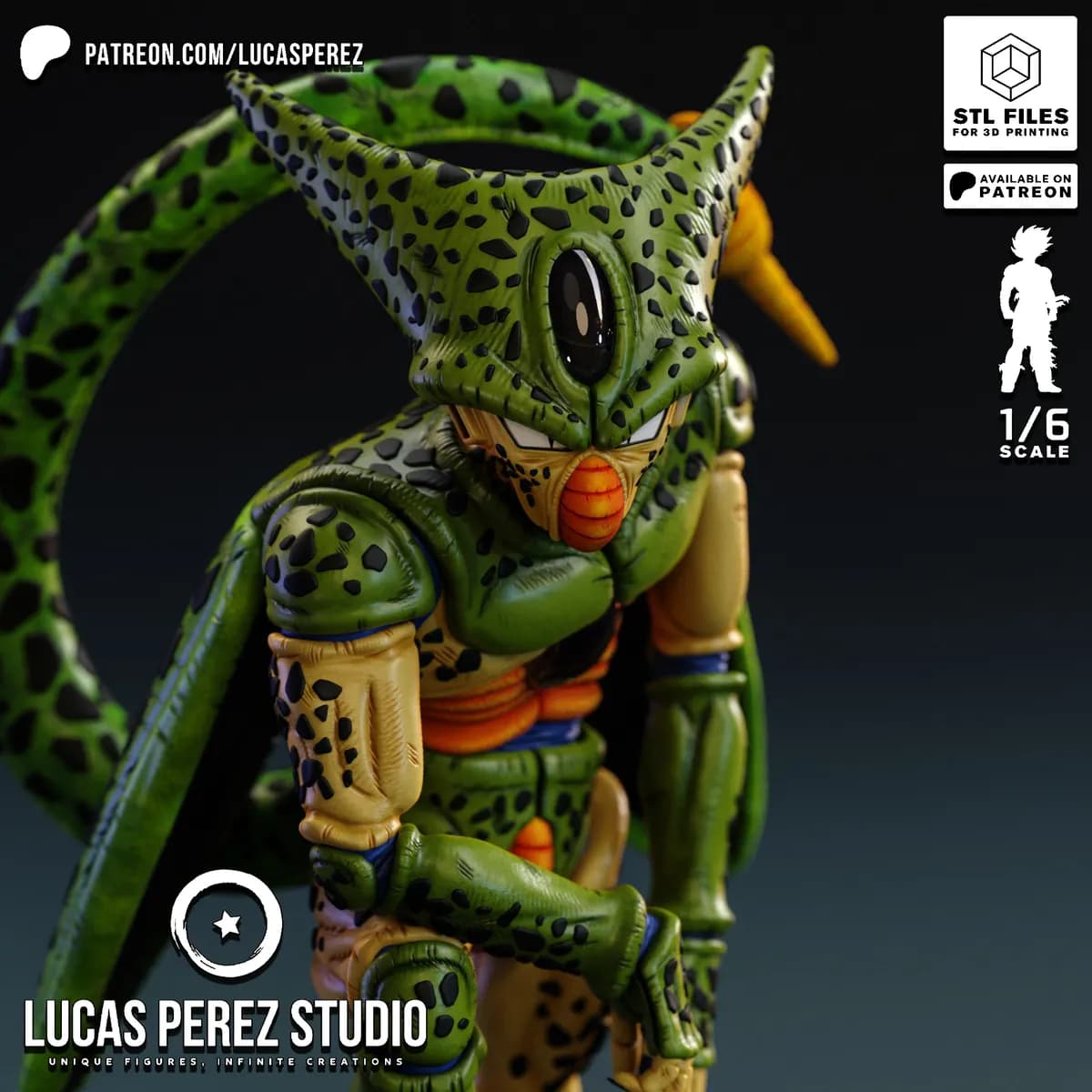 Cell Primera Forma - Dragon Ball - Imagen 17