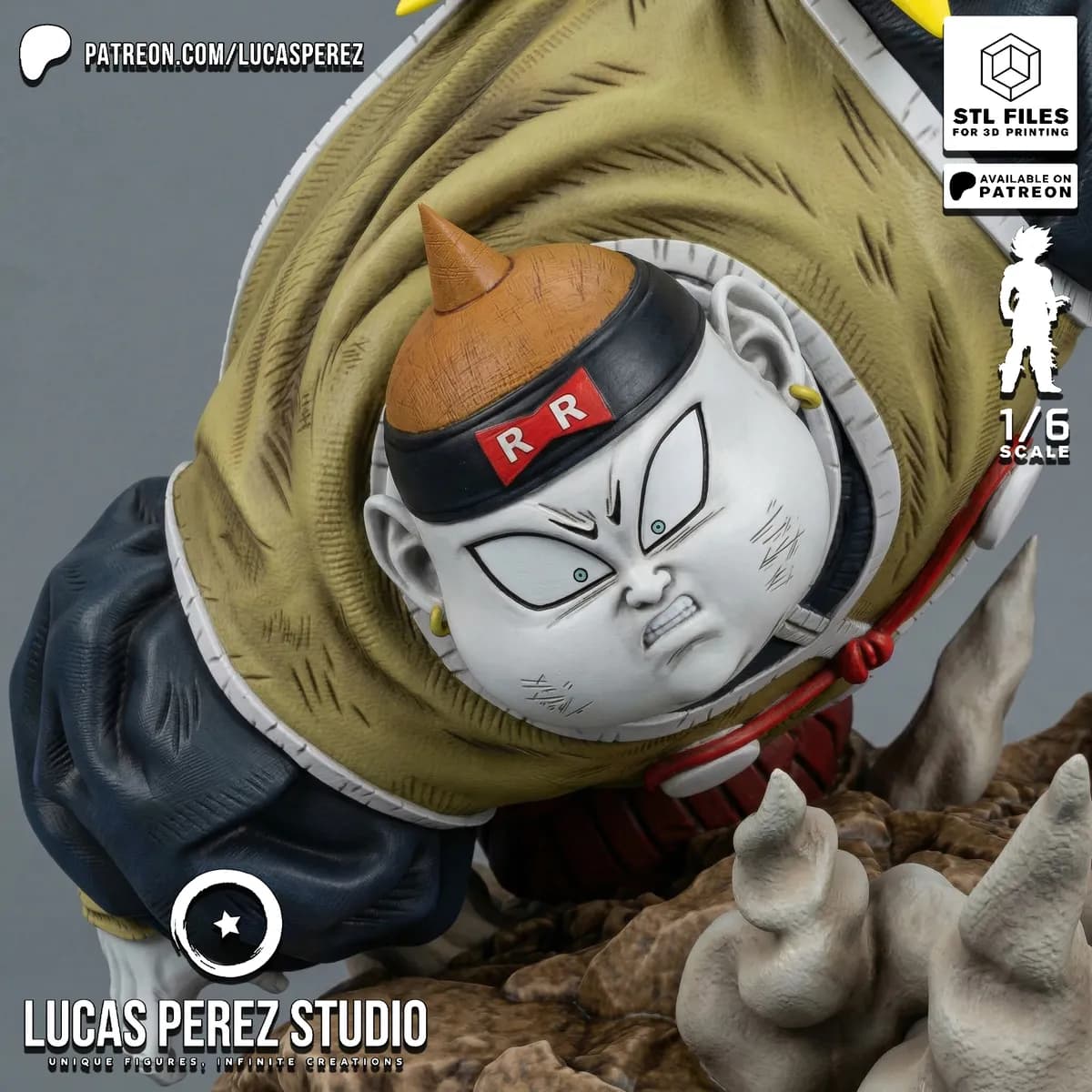 Goku vs Androide 19 - Dragon Ball - Imagen 6