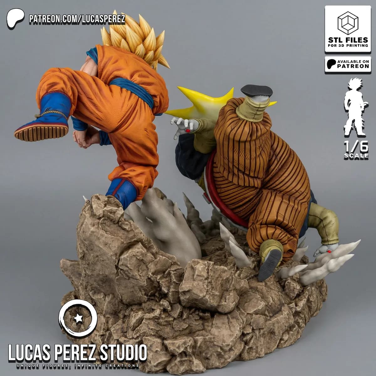 Goku vs Androide 19 - Dragon Ball - Imagen 9