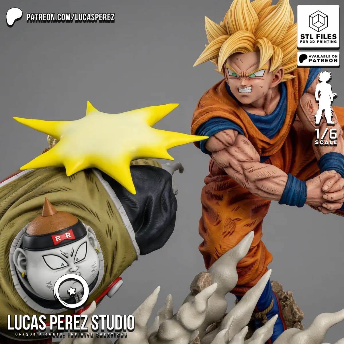 Goku vs Androide 19 - Dragon Ball - Imagen 15