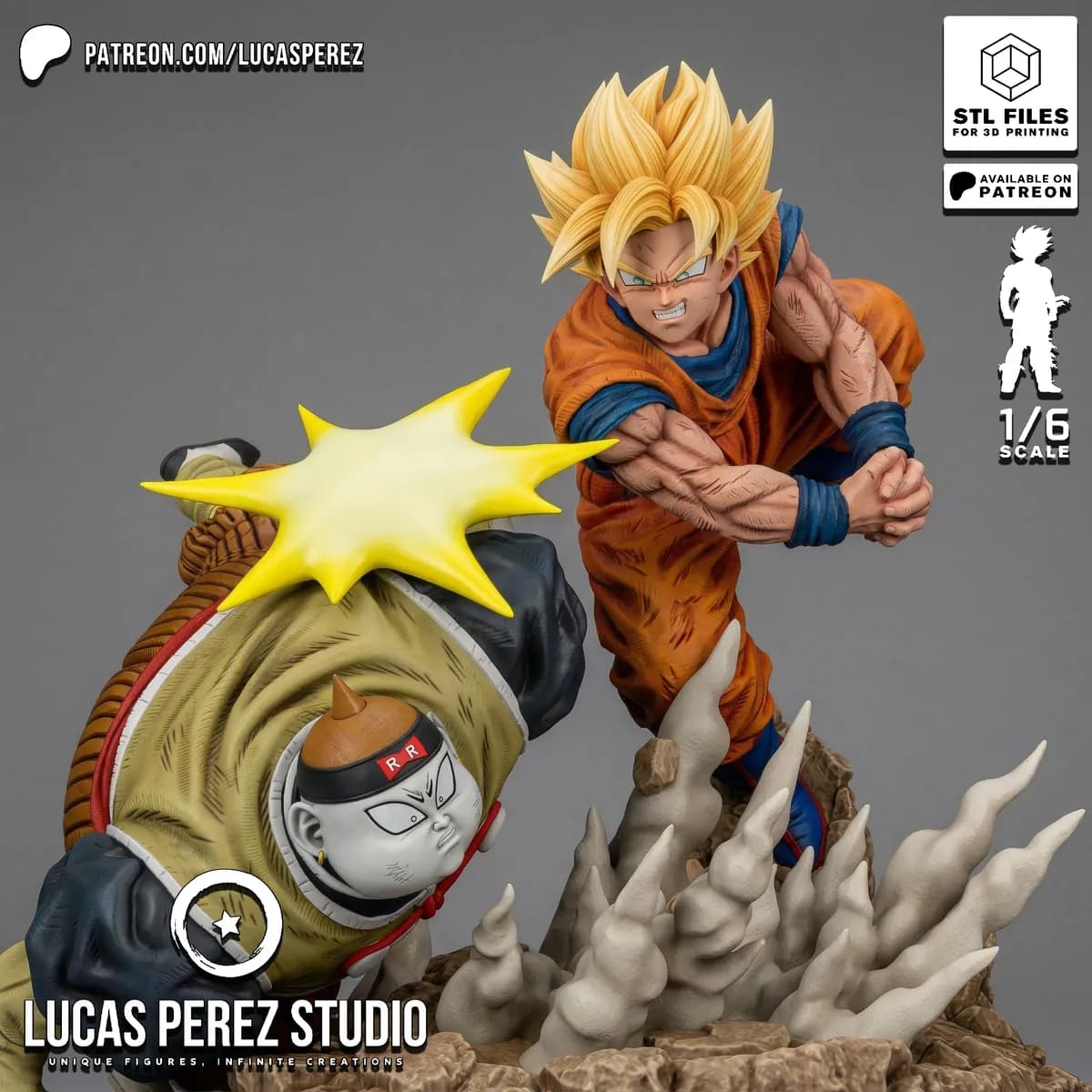 Goku vs Androide 19 - Dragon Ball - Imagen 16