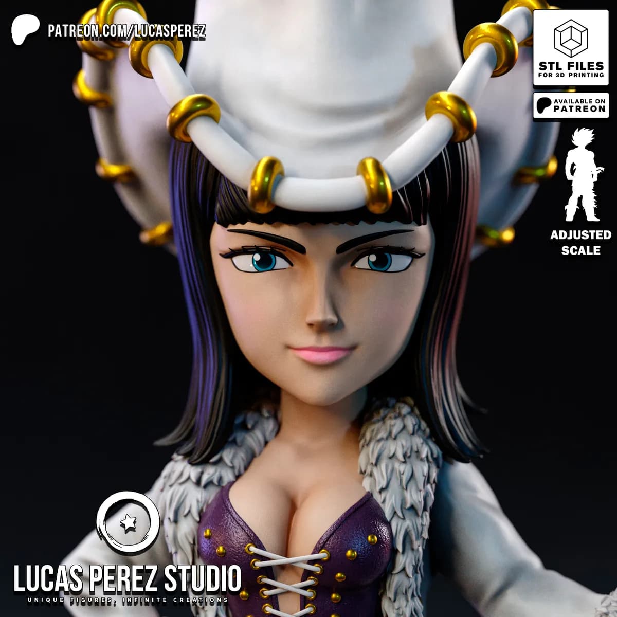 Chibi Nico Robin - One Piece - Imagen 2