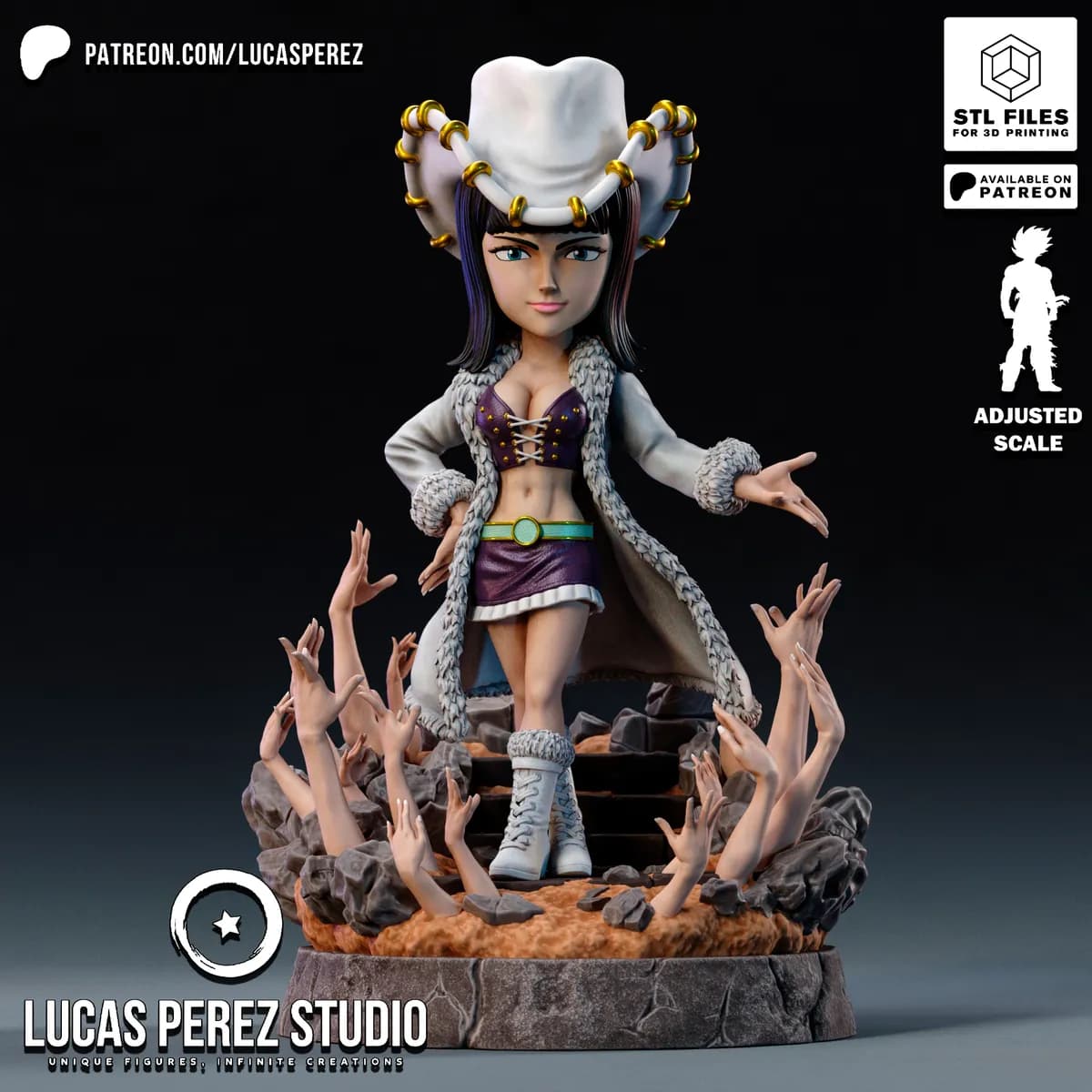 Chibi Nico Robin - One Piece - Imagen 1