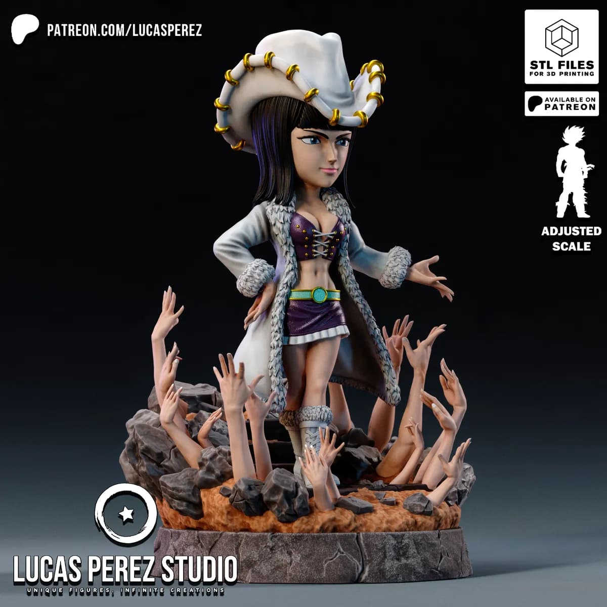 Chibi Nico Robin - One Piece - Imagen 3