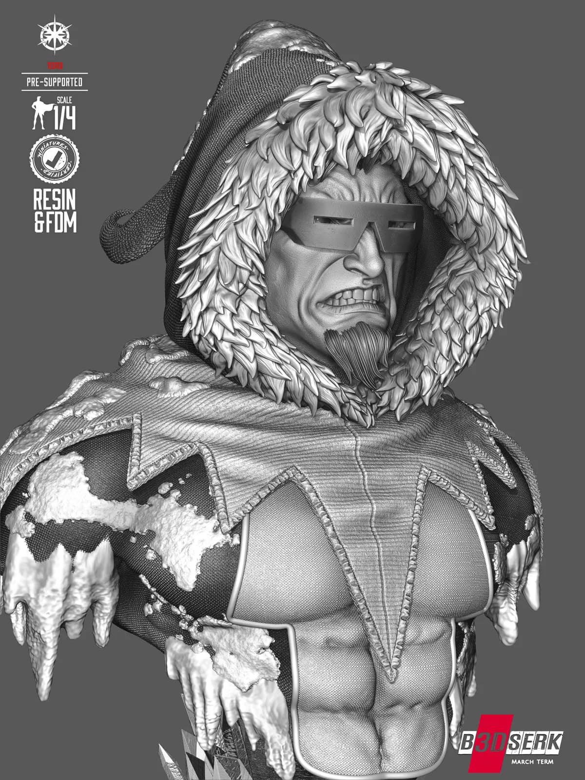 Busto de Captain Cold - DC Comics - Imagen 11