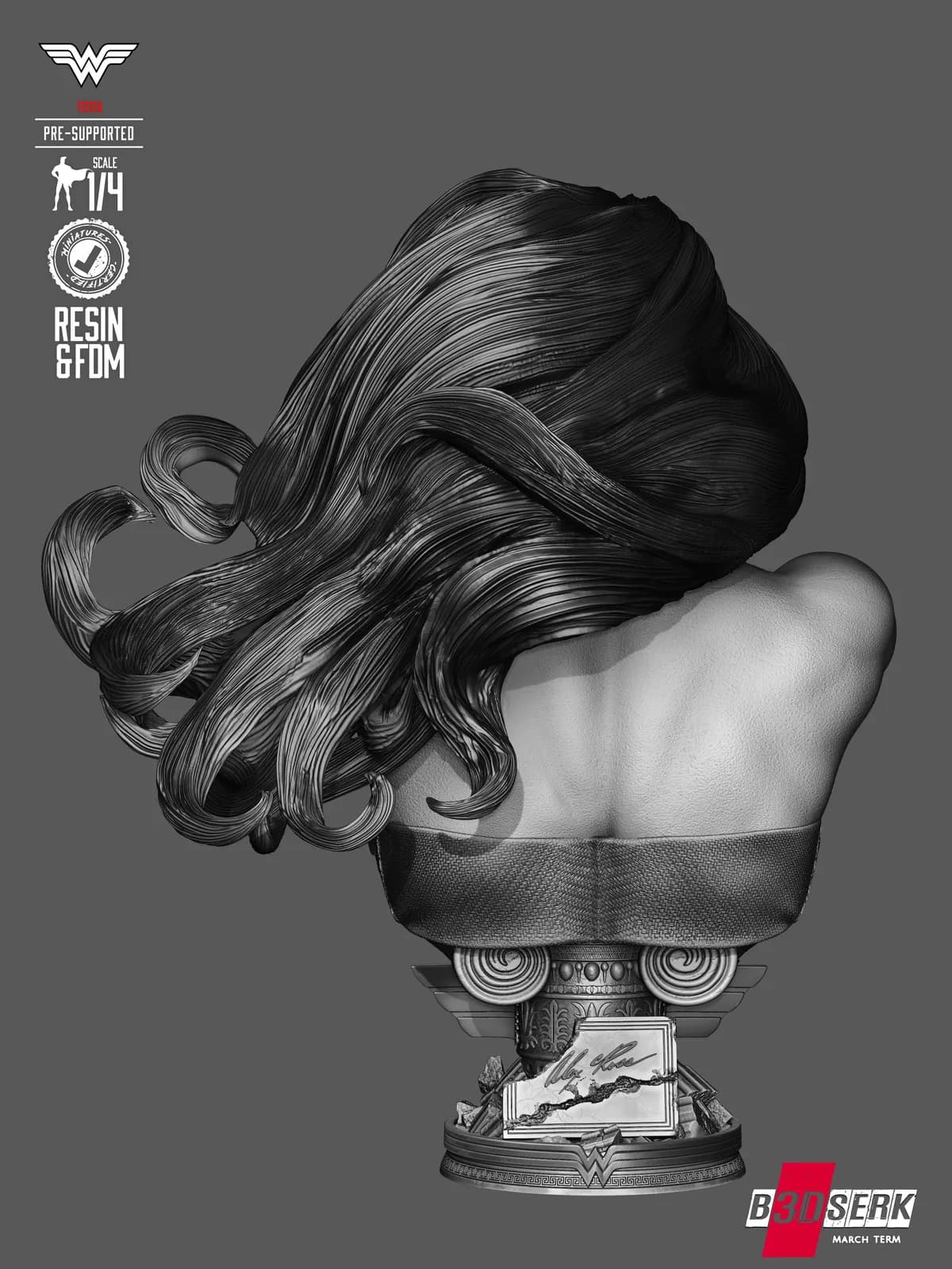 Busto de Wonder Woman Kingdom Come - DC Comics - Imagen 7