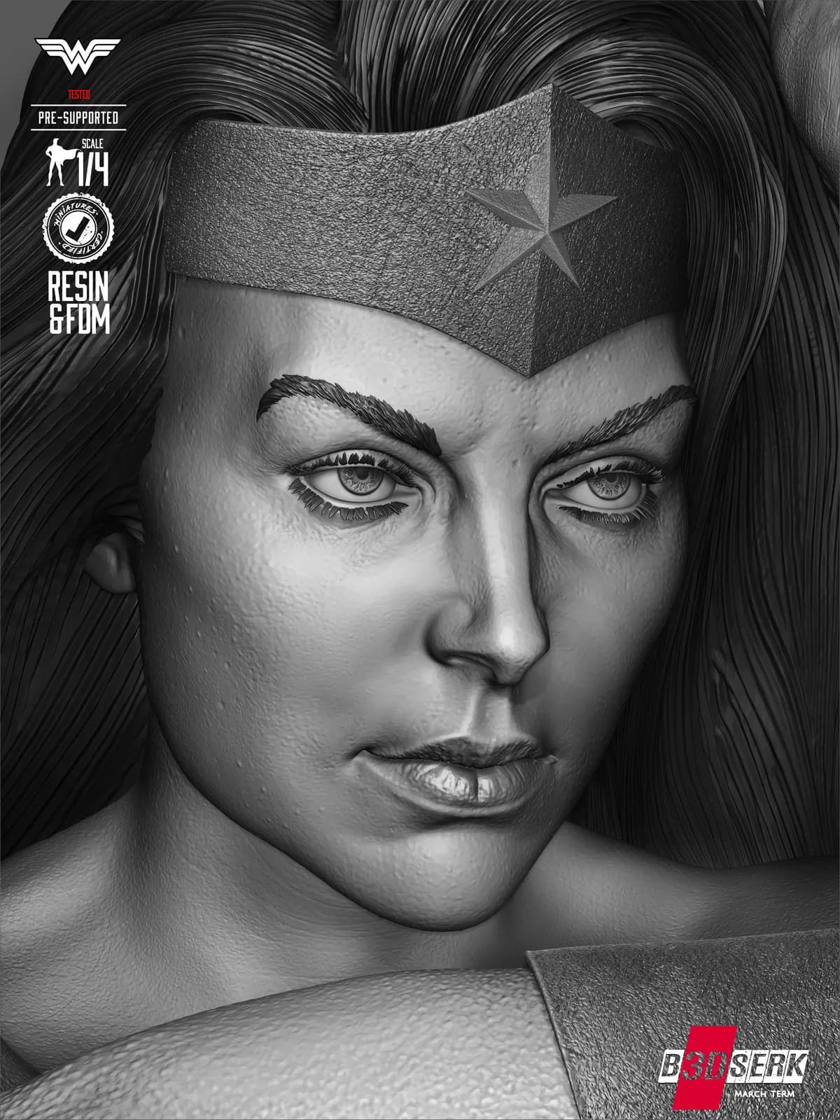 Busto de Wonder Woman Kingdom Come - DC Comics - Imagen 11