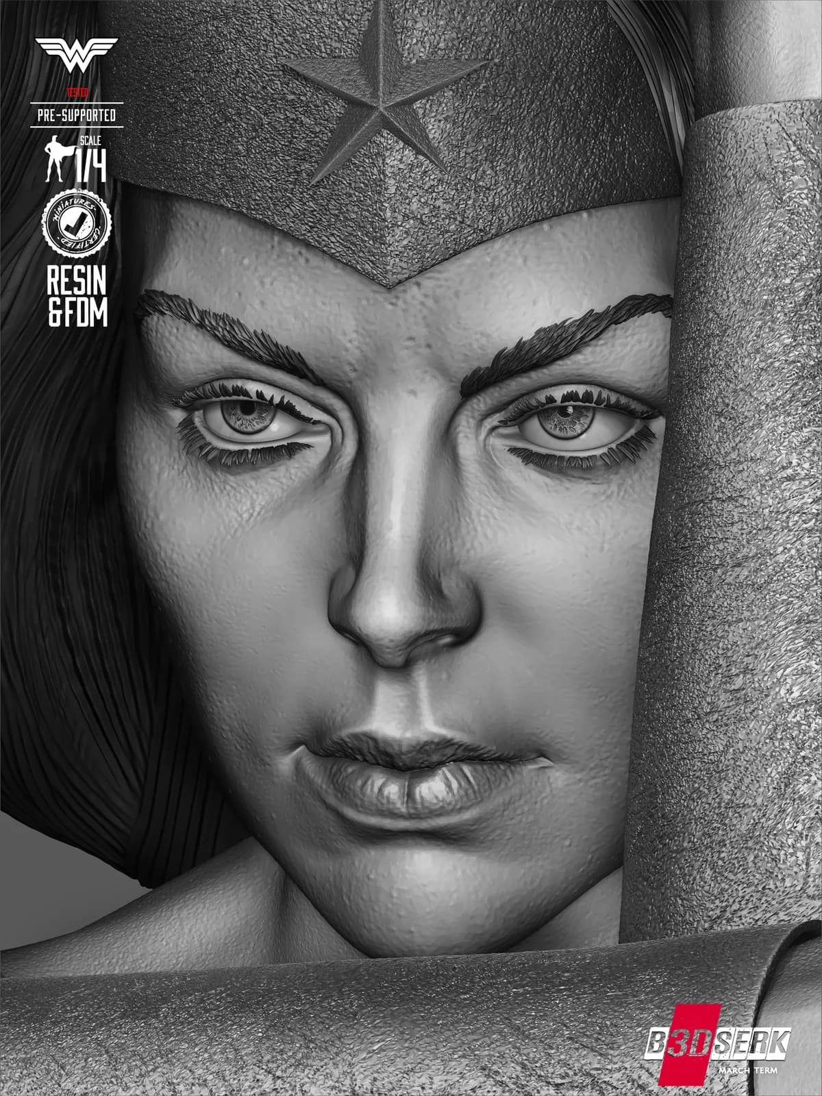 Busto de Wonder Woman Kingdom Come - DC Comics - Imagen 12