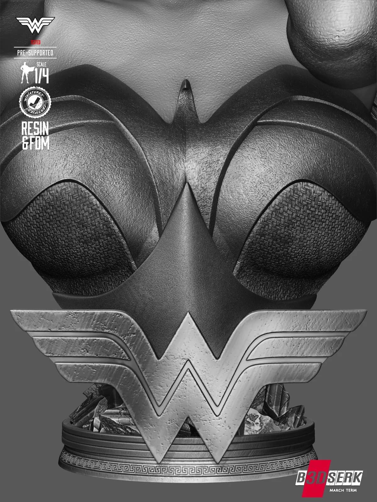 Busto de Wonder Woman Kingdom Come - DC Comics - Imagen 13