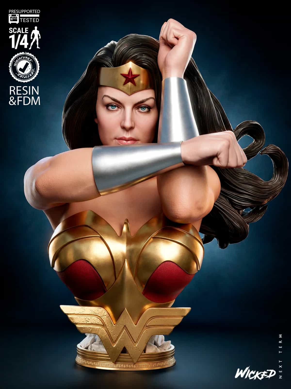 Busto de Wonder Woman Kingdom Come - DC Comics