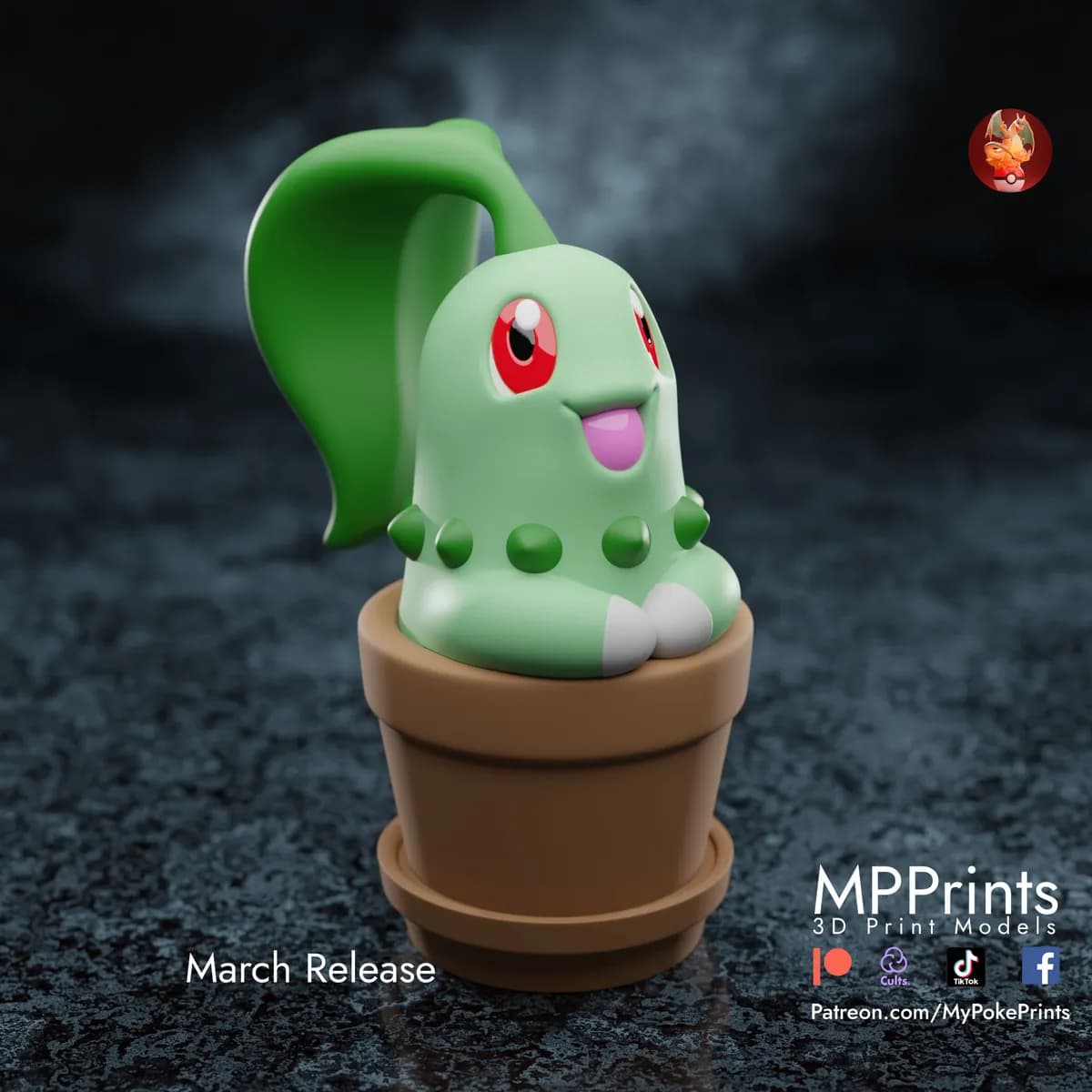 Chikorita Maceta - Pokémon - Imagen 1